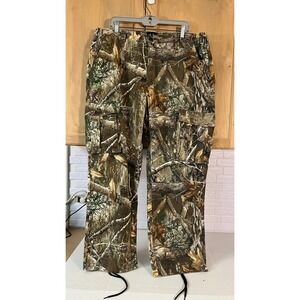 Realtree Cargo Pants Men's XL 40/42 Camo Edge Hunting Outdoor 65444-7-C11